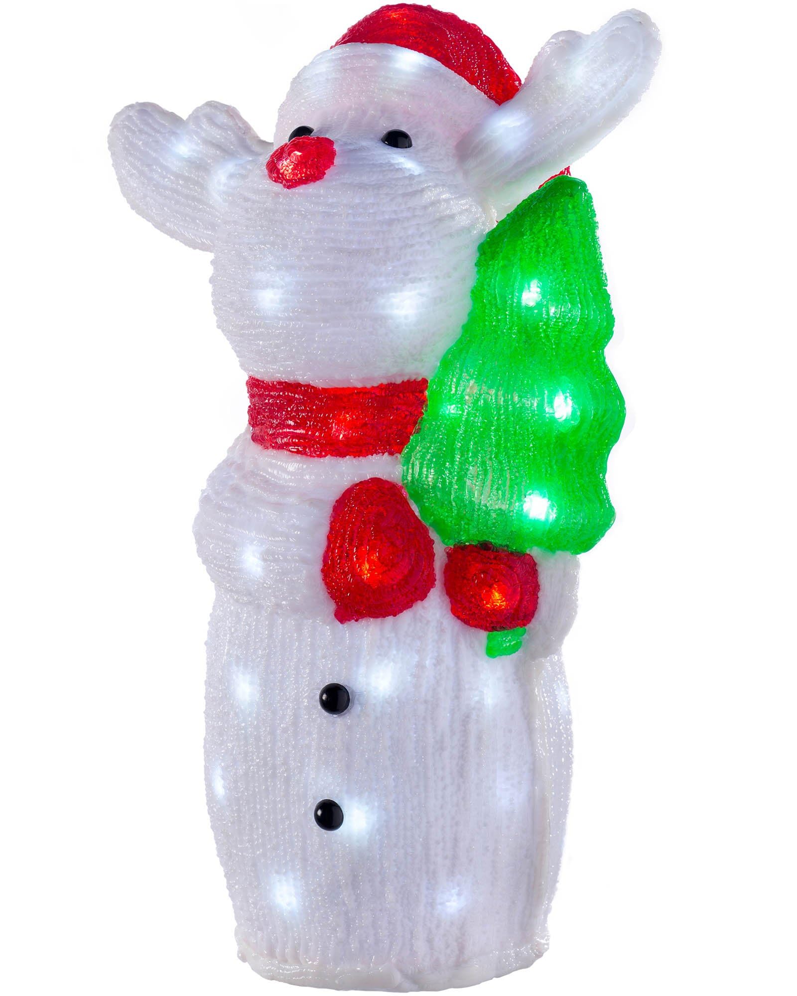 Snow Reindeer Christmas Decoration, 48 LED Lights