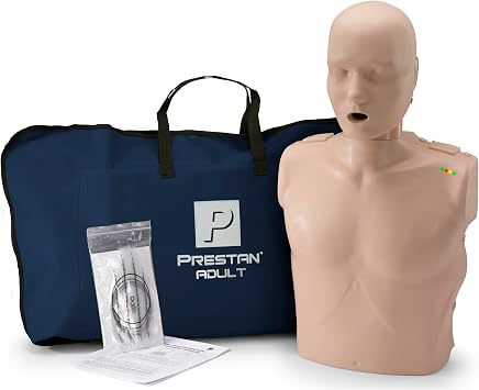 MCR Medical Prestan Adult and Infant CPR Manikin Kit with Feedback, WNL Essentials, and MCR Accessories