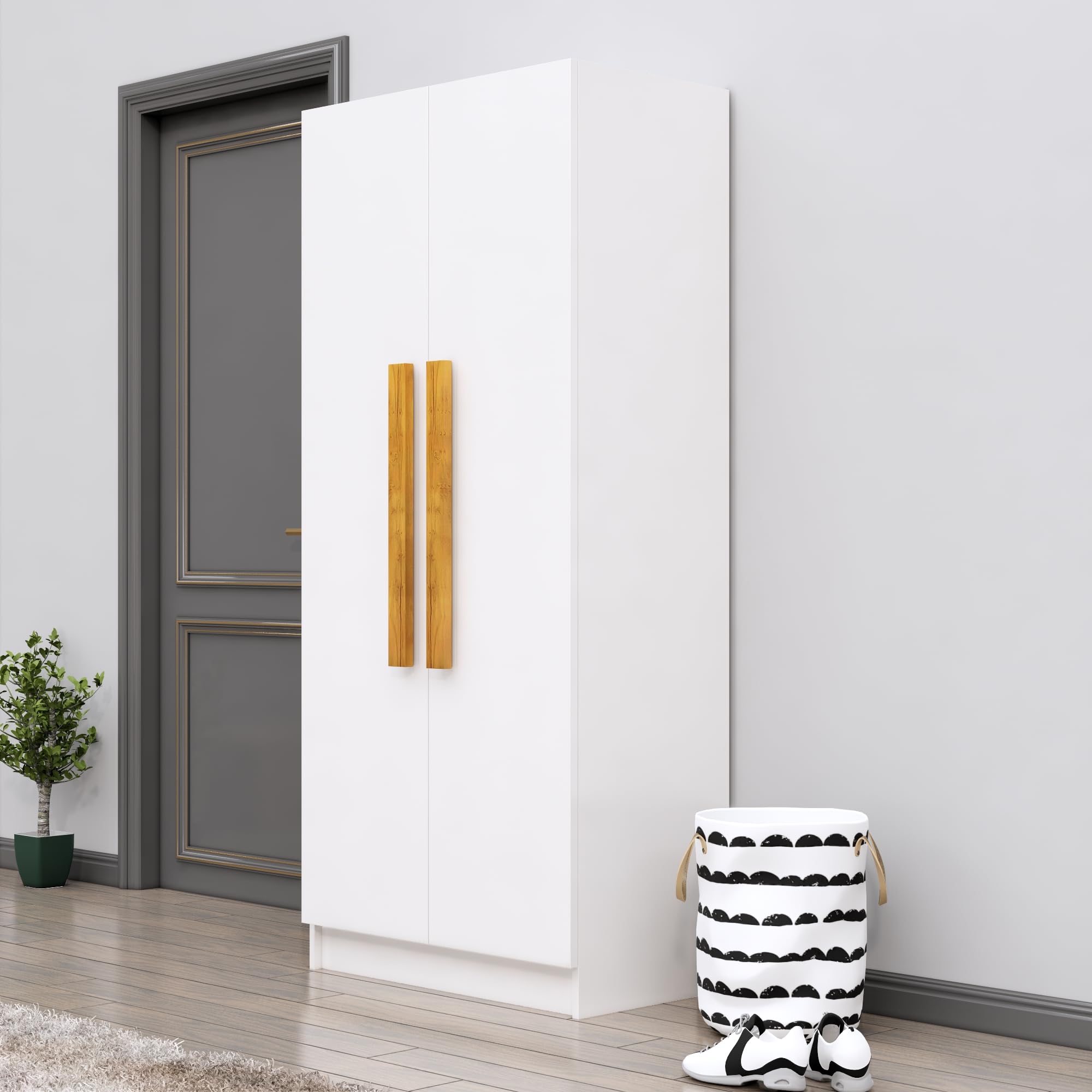 See full amazon price history chart for Bniture Wooden Almirah for Clothes, Wardrobe for Bedroom, 2 Door Wardrobe with 4 Shelves Huge Storage Space (46D x 80W x 182H CM) | 3 Year Warranty (Frosty White) Bniture Wooden Almirah for Clothes, Wardrobe for Bedroom, 2 Door Wardrobe with 4 Shelves Huge Storage Space (46D x 80W x 182H CM) | 3 Year Warranty (Frosty White) (B0DCVWJFTR) Amazon Price History, Amazon Price Tracker