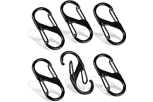 BACUTHY 6 Pieces Zipper Pull Replacement: Keeps Backpacks Secured and Organized