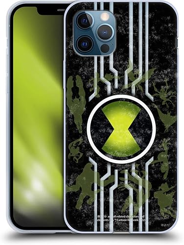 Head Case Designs Officially Licensed Ben 10 Alien Force Omnitrix Graphics Soft Gel Case Compatible with Apple iPhone 12  iPhone 12 Pro
