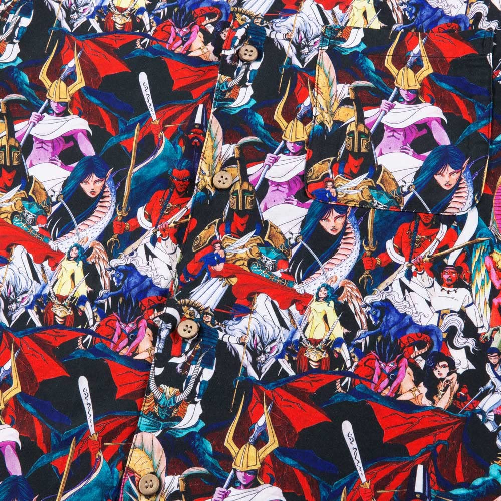 Amazon.co.jp: 真・女神転生/悪魔 アロハシャツ (XL) : ファッション