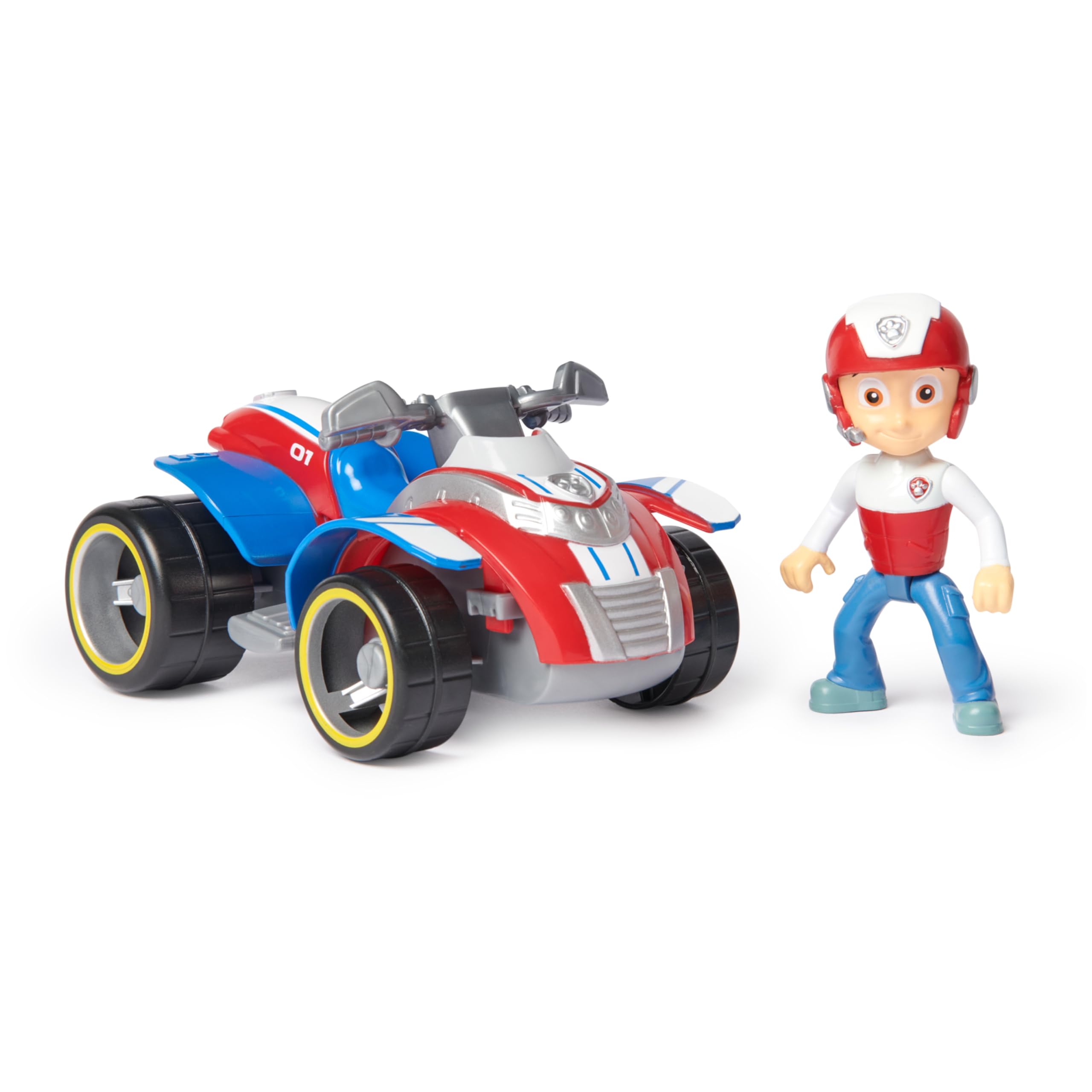 Paw Patrol – Motorcycle Toy Quad and Ryder Figure – Rescue Quad with Ryder Paw Patrol Figure – 6069067 – Toys for Children 3 Years +
