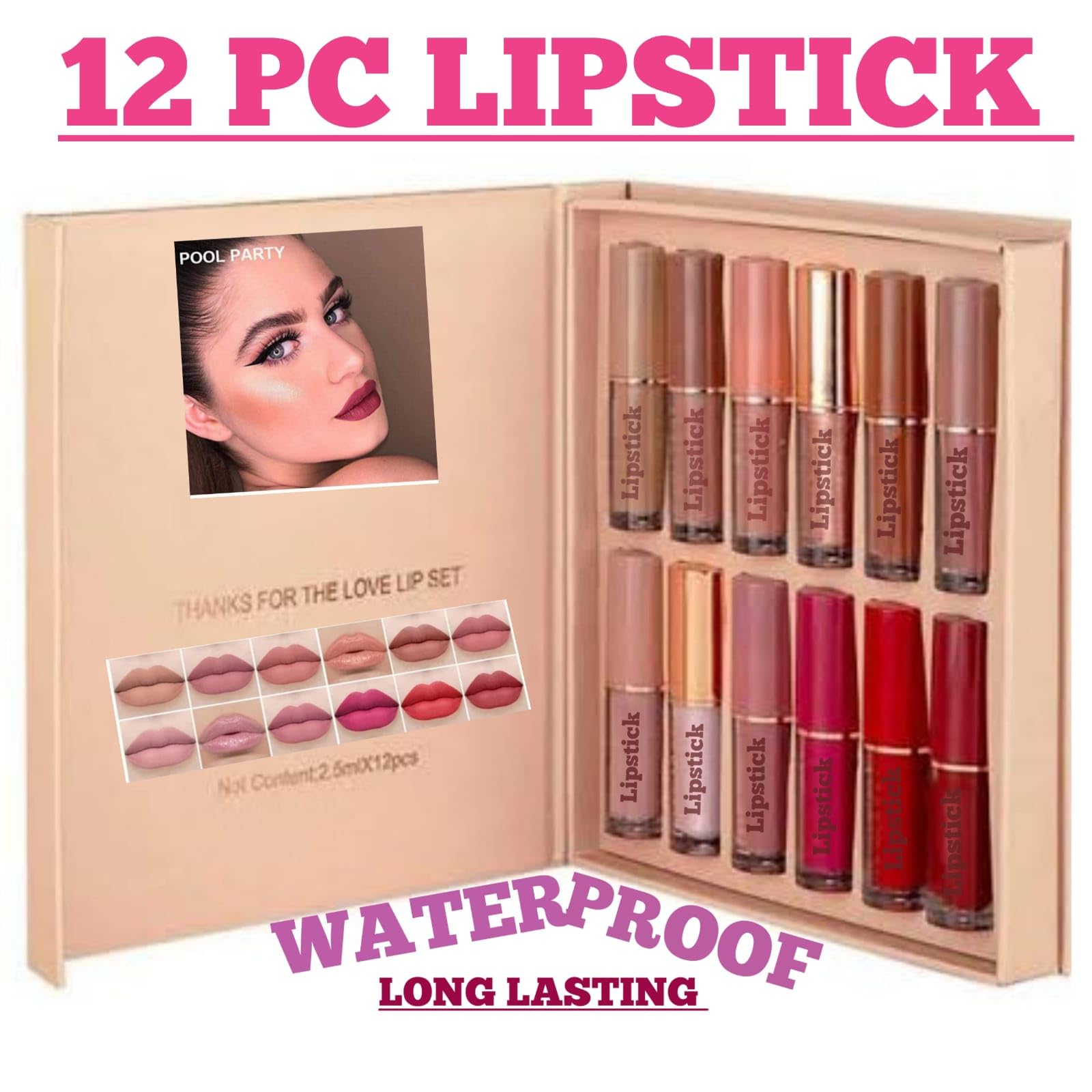 COSMAC HD Waterproof Makeup Kit Combo Set For Women & Girls Bridal