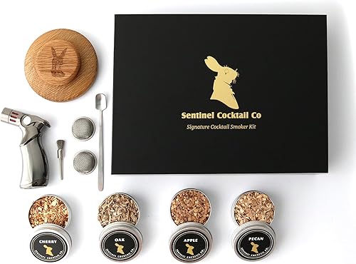 Sentinel Signature - Kit de ahumador de cóctel (sin butano)