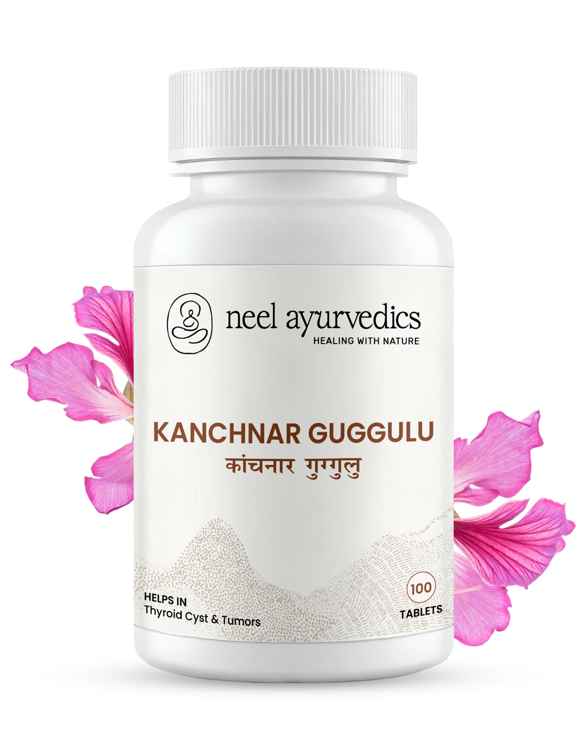 Kanchnar Guggulu - 100 Tab (Pack of 3), White