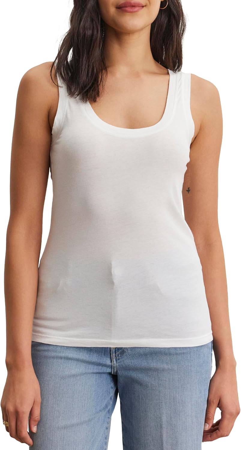 Velvet by Graham & Spencer Women's Gauzy Whipser Classics Tank