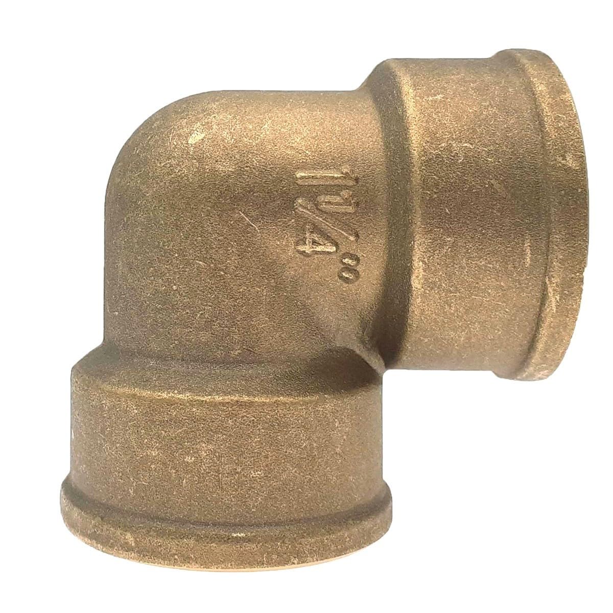 Raccord coudé égal 90° femelle en laiton à visser Ø 5/4" - lot de 10