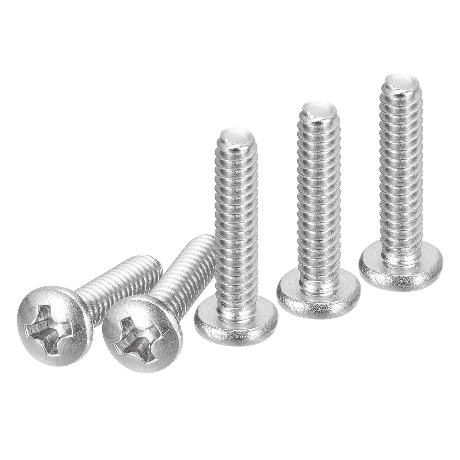 Stainless Steel Machine Screws - 100 Pack #4-40 -30