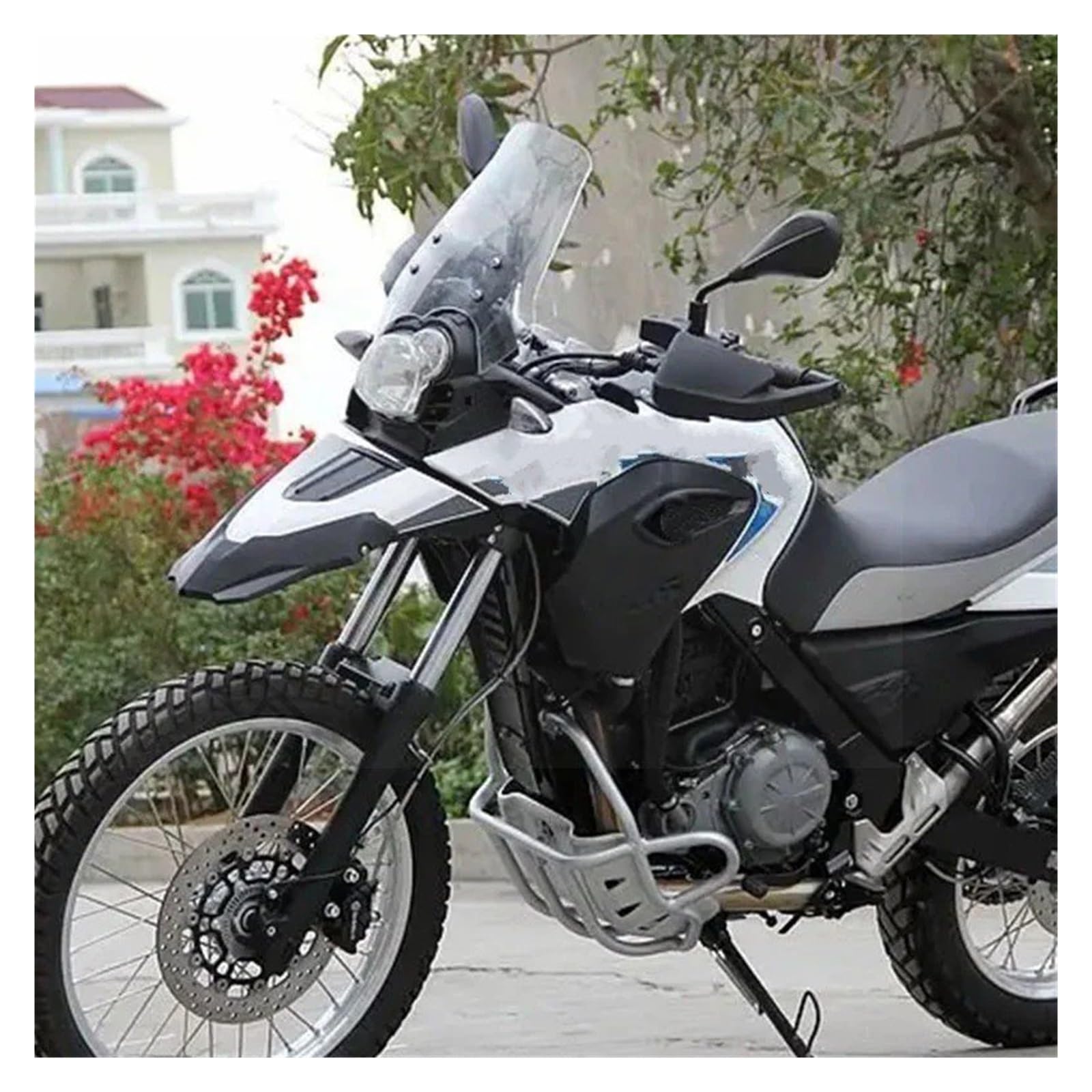 Cupolino Universale Moto Per BMW Per G650GS G650 G 650 GS 650GS Parabrezza Deflettori Del Vento Classe Anteriore Nero Parabrezza(Gray)