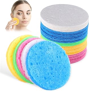 50pcs Natural Compressed Facial Makeup Sponge...