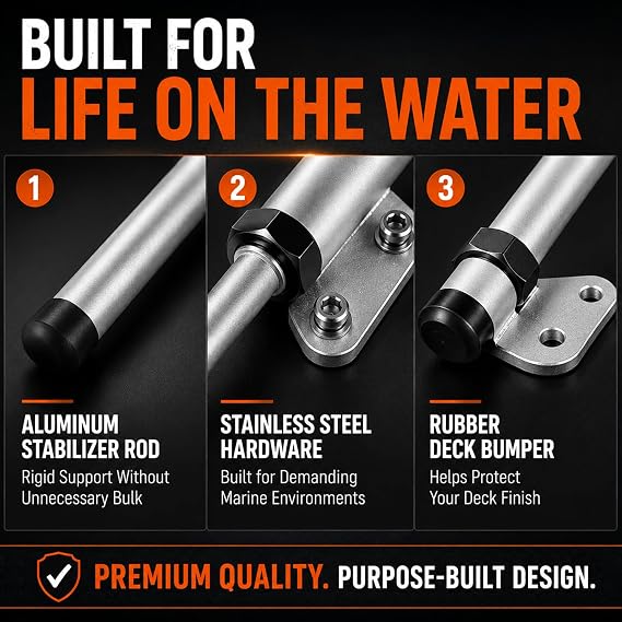 1862050 Bow-Mount Stabilizer Kit for Ultrex, Fortrex & Riptide SF Model