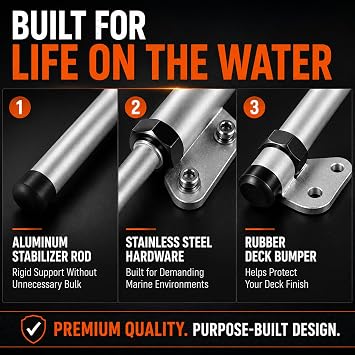 1862050 Bow-Mount Stabilizer Kit for Ultrex, Fortrex & Riptide SF Model