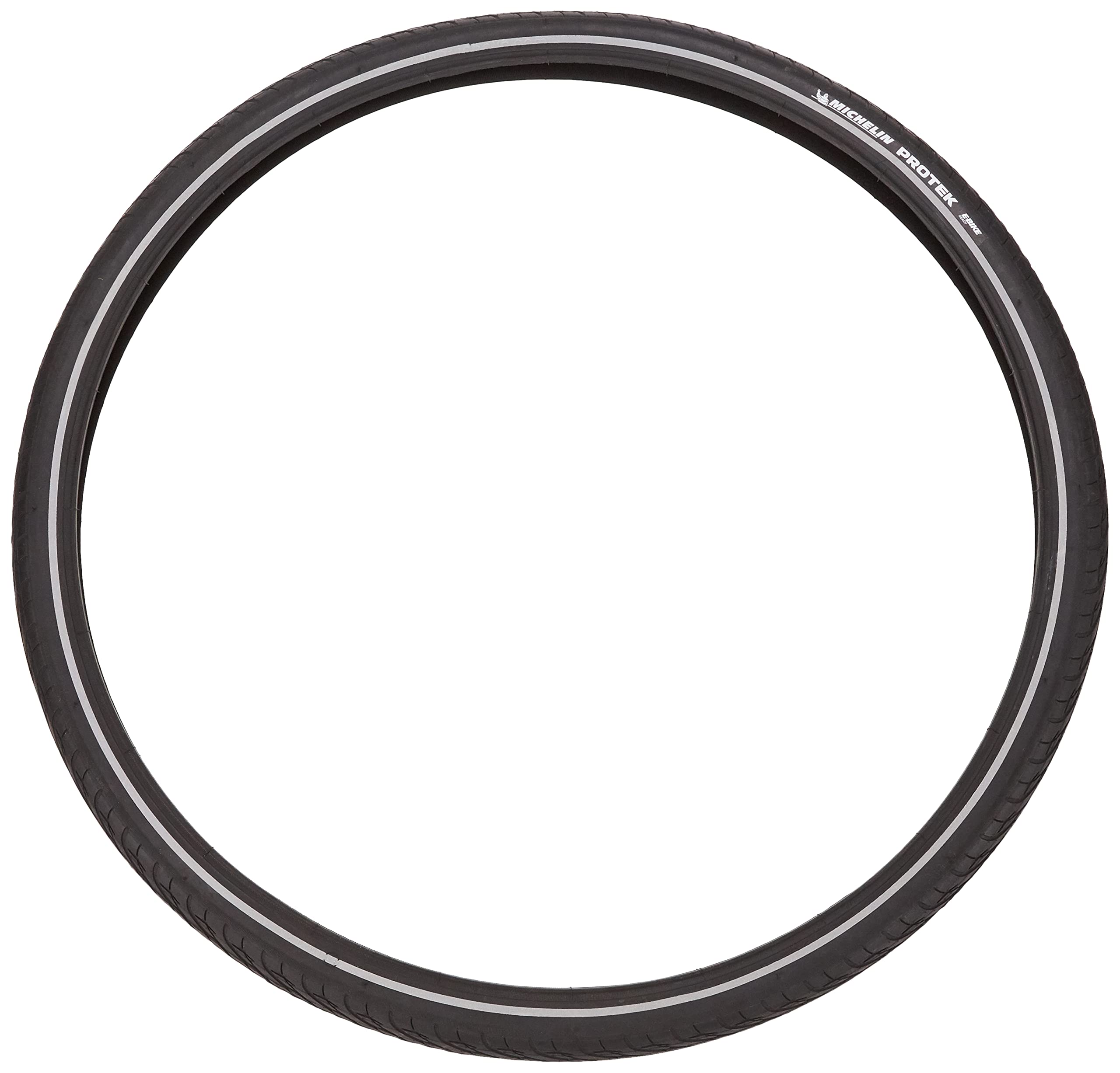 Michelin Protek Front or Rear Road Bike Tire for Asphalt, Anti-Puncture Protection, 26 x 1.40 inch