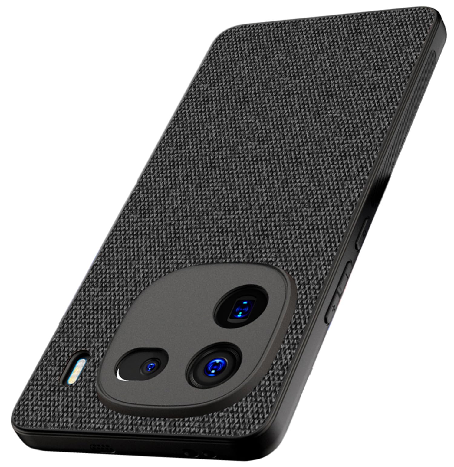 Kapa Soft Full Fabric Protective Back Case Cover for Iqoo 12 (5G) | Shockproof Slim Hard Anti Slip Back Case (Black) (B0CSFD9BYW) Amazon Price History, Amazon Price Tracker
