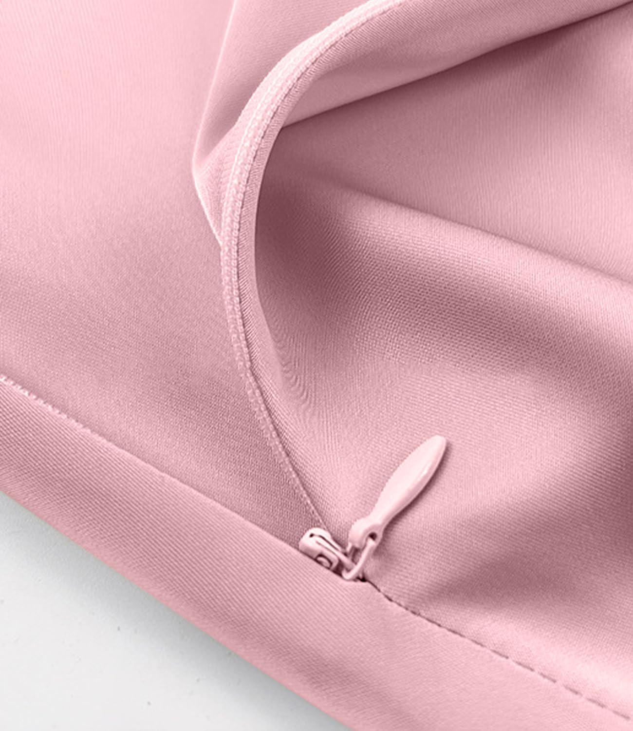 ebossy Women's Elegant Long Satin Skirt Silk Dressy Hidden Elastic Waist Flared A-Line Maxi Skirts - Image 5