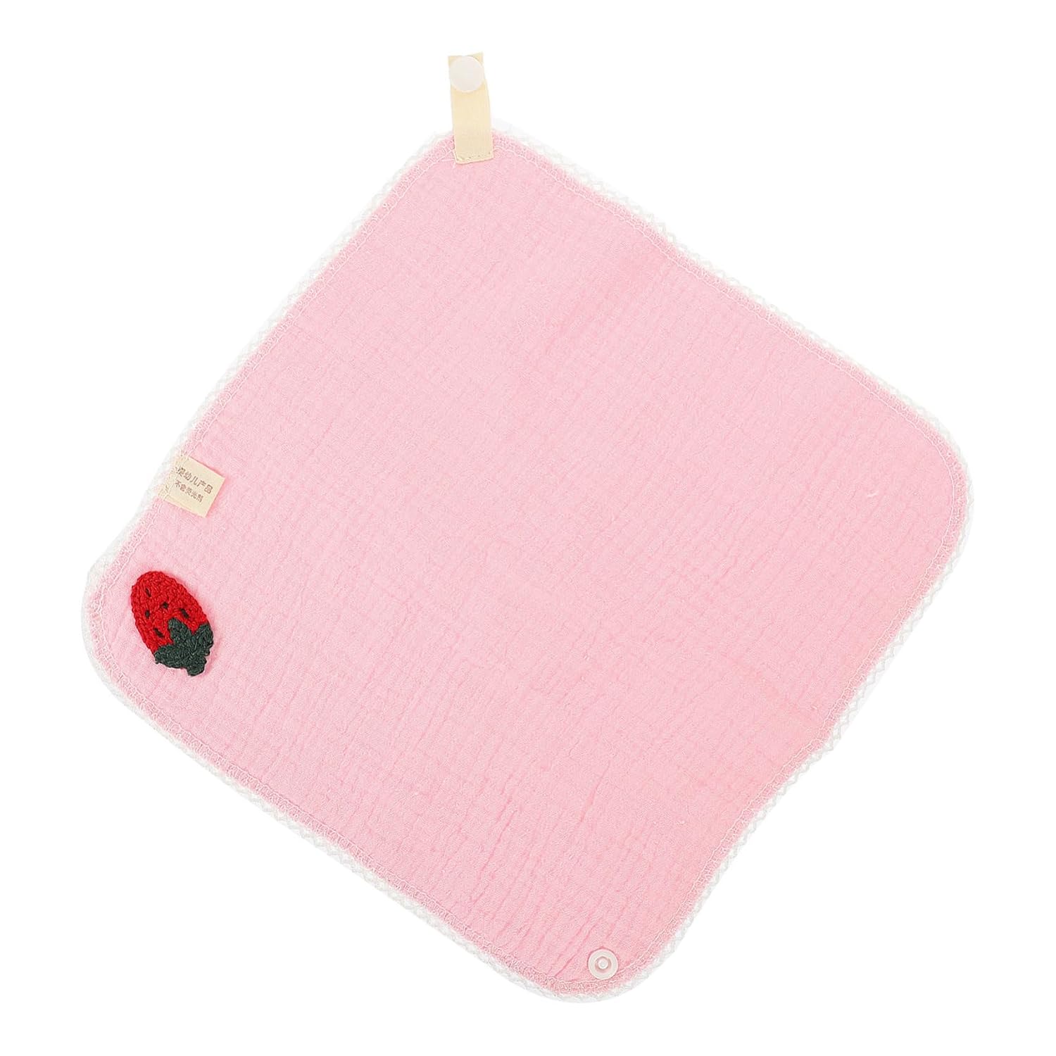 2pcs Boy Girl Bandana Bibs Cute Cartoon Drool Bibs for Teething Feeding Random Colors for Meals
