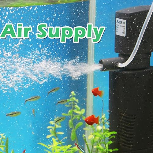 Miniatura 6 de TARARIUM Filtro de tanque de peces para tanque de 15 a 40 galones cristalino potente interno filtros de acuario sumergibles sistema de bomba y