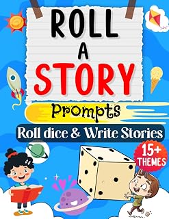 Roll A Story: Creative Writing Prompts Dice Game for Young Writers (Ages 15+)
