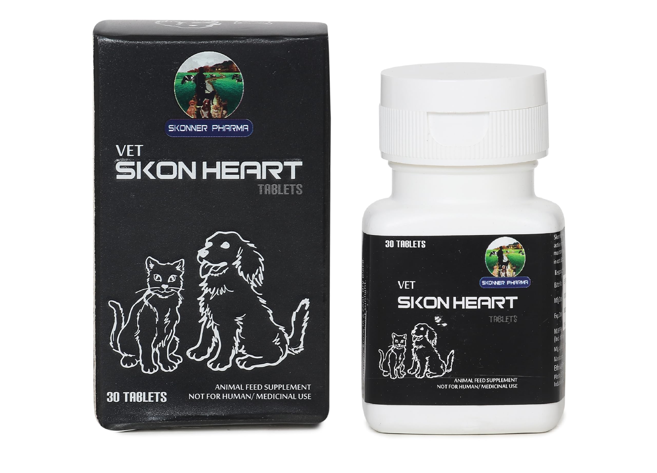 SKONNER PHARMA Vet SKON Heart Dog Multivitamin Capsules Dog Supplement 30 Pieces for Dogs for Good Cardiovascular Health (B0CV9H57CY) Amazon Price History, Amazon Price Tracker