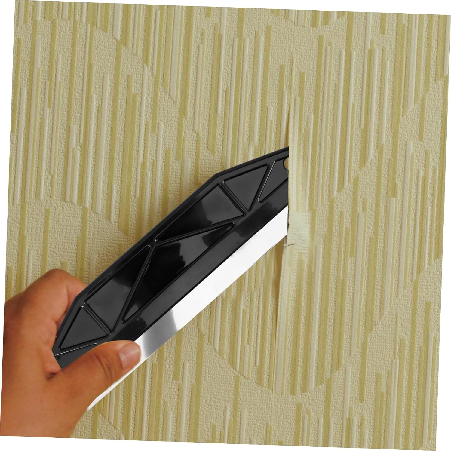 VALICLUD 2pcs Paint Edge Guard with Stainless Steel and Plastic Construction, Precision Cutting and Paint Protection Tool for Wall Coverings and Moldings, for Challenging Projects