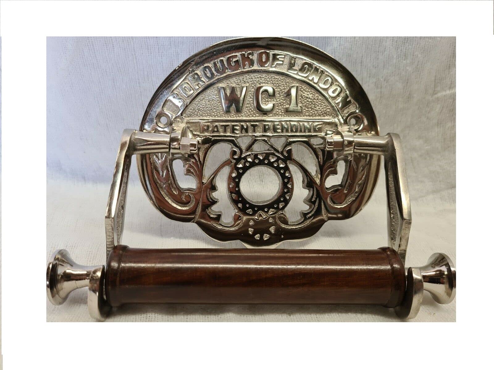 Victorian WC-1 Toilet Roll Holder Nickel