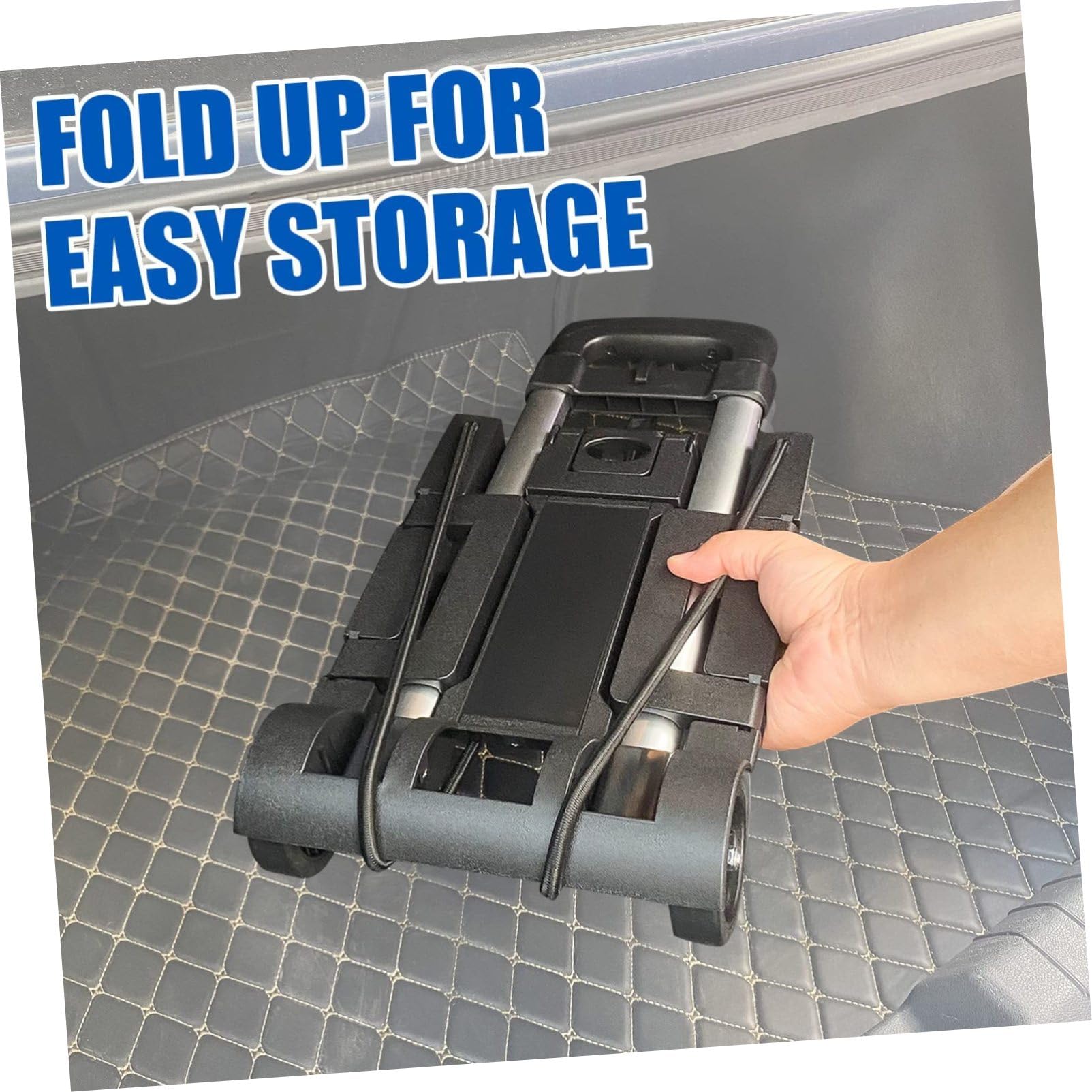 Gatuida Carrito De Equipaje Plegable De Ruedas Carrito Portátil De Mano para Camping Hogar