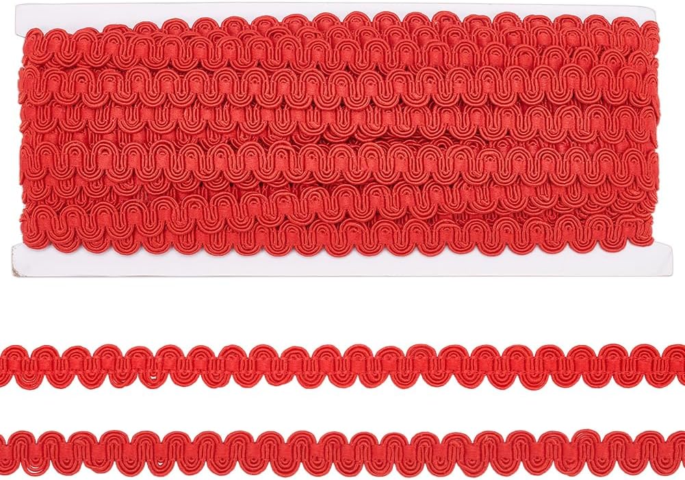 MAYJOYDIY 10 Yards x 1/8 Inch Black Gimp Braid Trim, Interwoven Silver Metallic Threads Braided Lace Trims Stylishal Polyester Lace Ribbon for Curtains, Lampshade, Sofa DIY Sewing