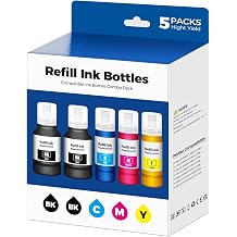 Compatible for EPT502 Ink Refill Bottles ET-2850 ET-3850 ET-3760 Ink Refill