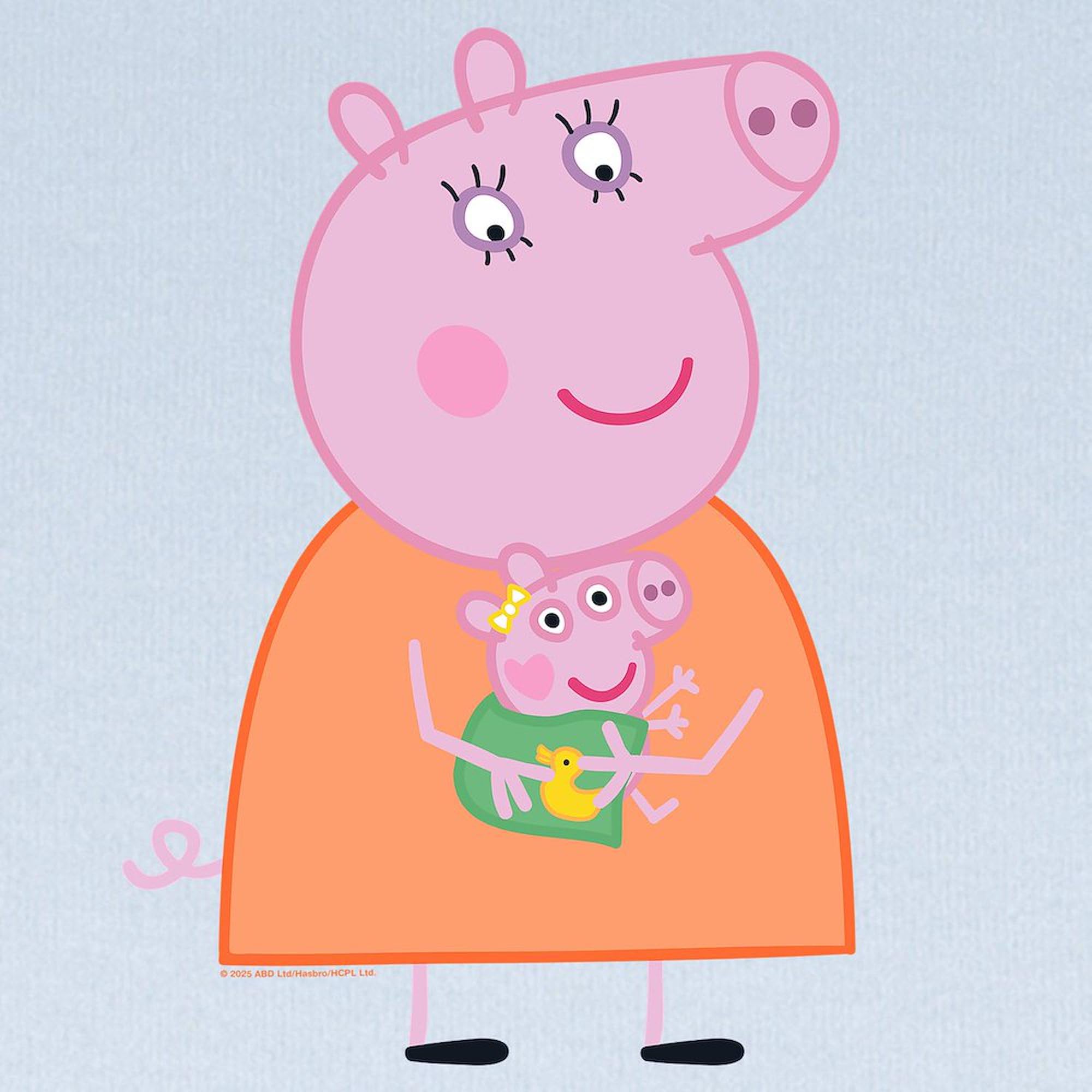 CafePress Peppa Pig: Holding Baby Baby Blanket, Super Soft Newborn Swaddle