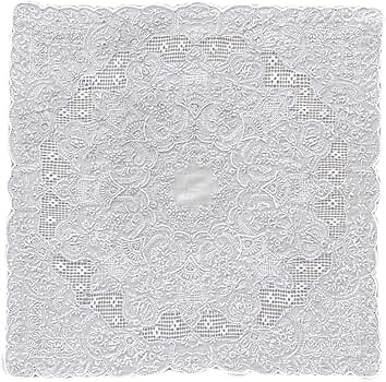 Amazon | [SWATOW] スワトウ レディース ハンカチ 汕頭刺繍 約29