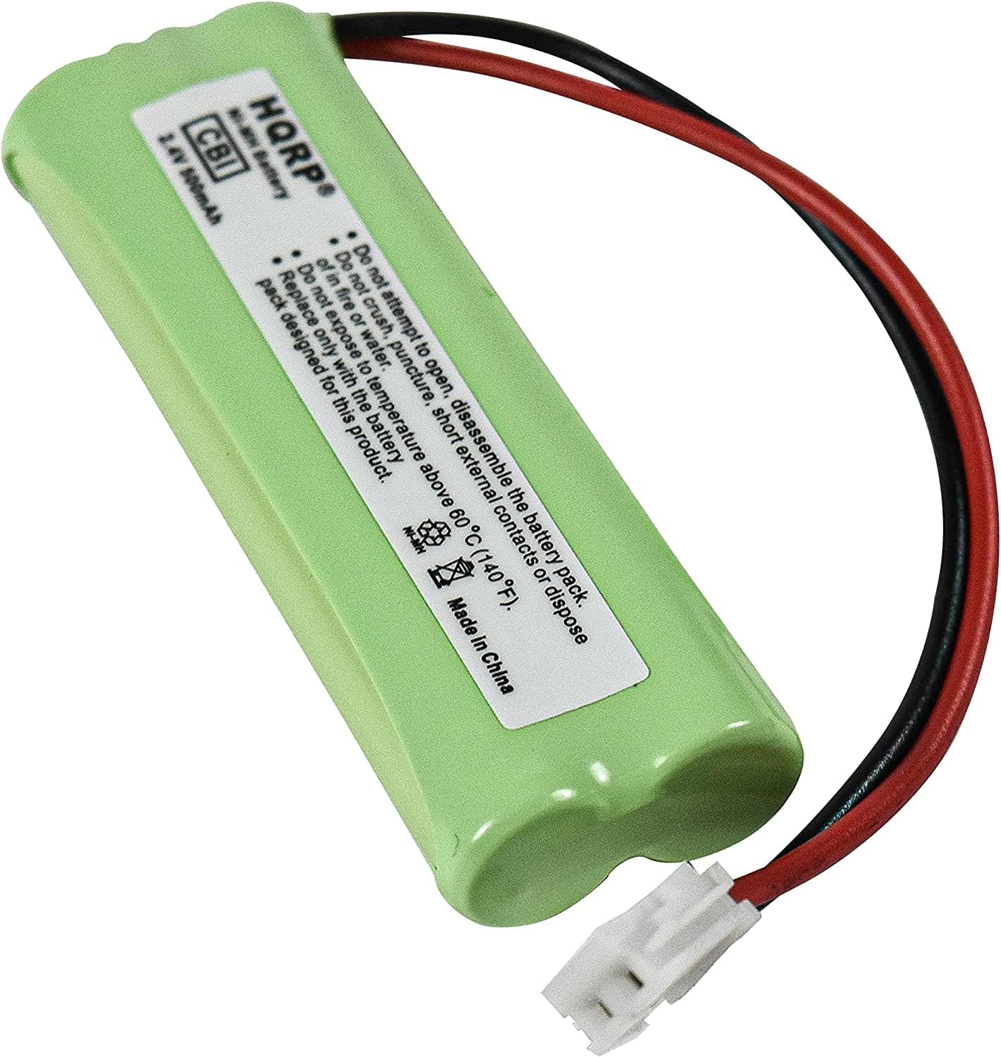 HQRP 2-Pack Phone Battery Compatible with VTech BT-18443 BT18443 LS6225 LS6225-2 LS6225-3 LS6225-4 LS6225-5 LS61152 LS61172 LS61252 LS61253 LS61254 LS6126 LS6126-3 LS6126-5 LS6205 Cordless Telephone