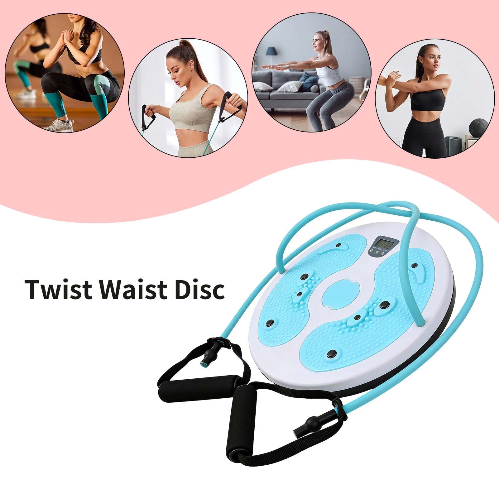 Twist Board, attrezzatura per allenamento modellante della vita, disco rotante per addominali con conteggio delle calorie, per casa, casa, palestra, ufficio, appassionati di fitness, lavoratori