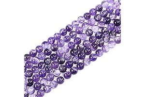 8mm Natural Amethyst Gemstone Loose Beads for Jewelry Craft