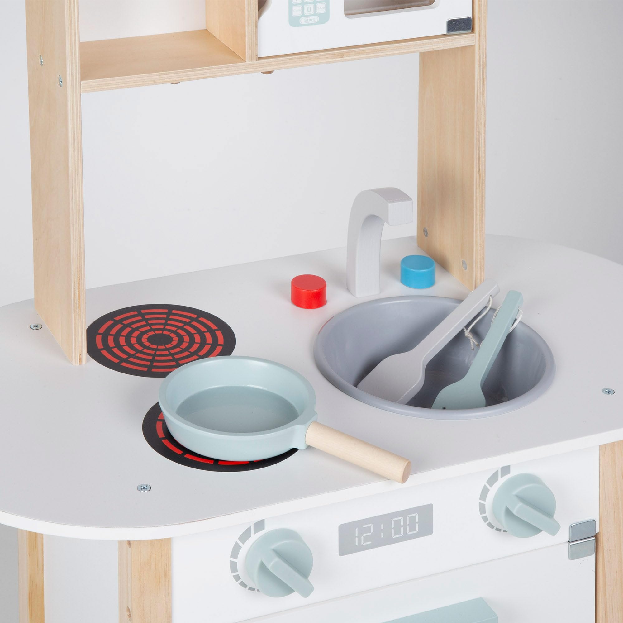 Cocina Madera Infantil WOOMAX Cocinita De Madera, Cocina De