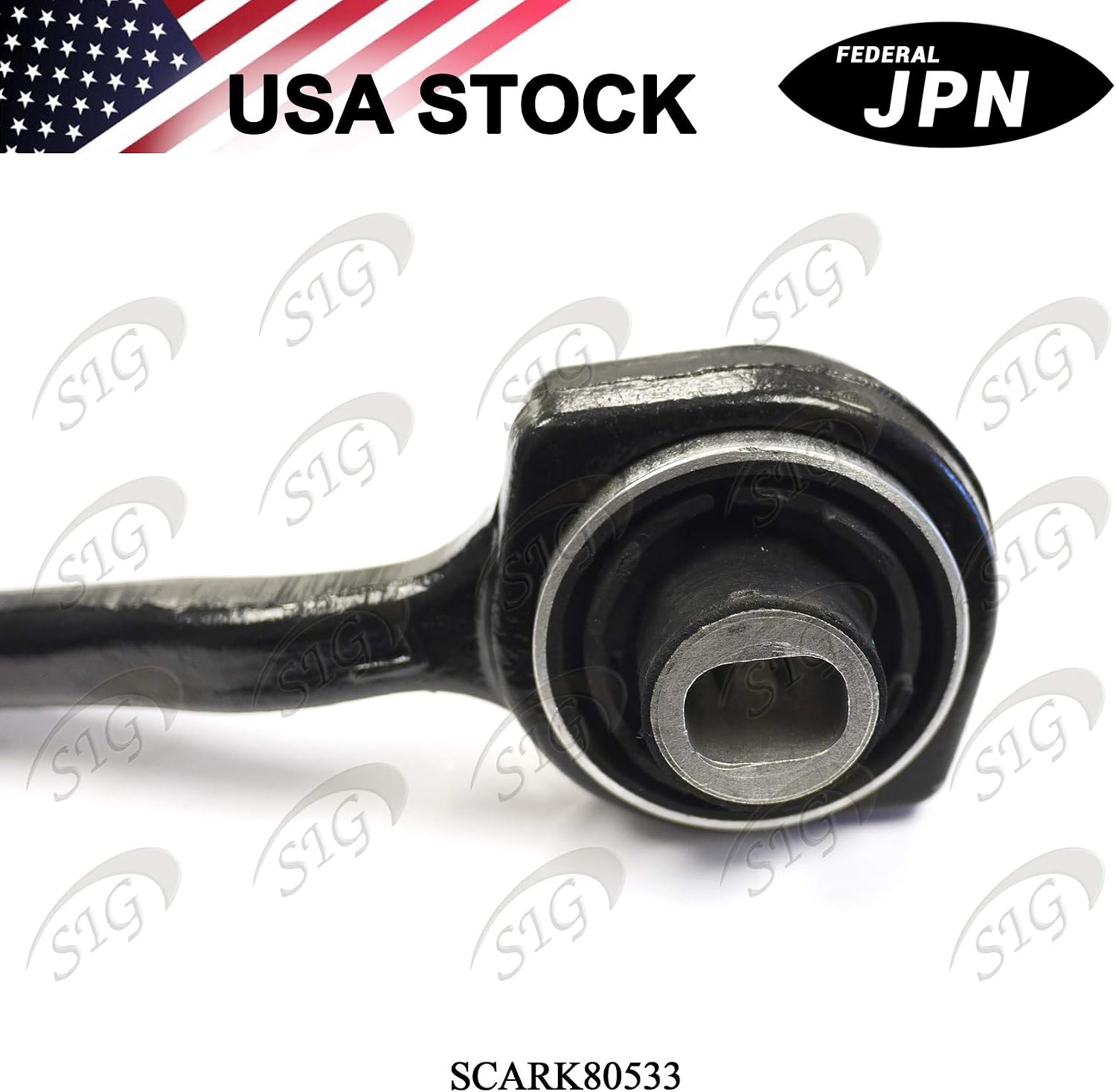 Front Left Lower Rearward Control Arm and Ball Joint Compatible with Mercedes-Benz Model C230 & C240 & C320 & C350 & CLK500 & CLK550 & SLK280 & SLK300 & SLK350 (Rep# A2043301911, RK80533) - SCARK80533