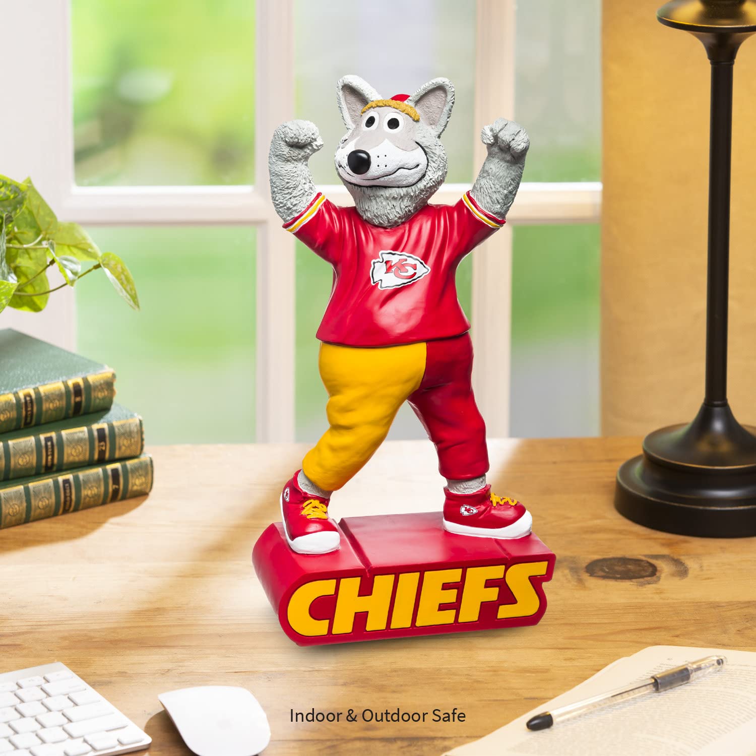 NFL ハドルス カンザスシティ チーフス マスコット PVC フィギュア NFL ハドルス カンザスシティ チーフス マスコット PVC