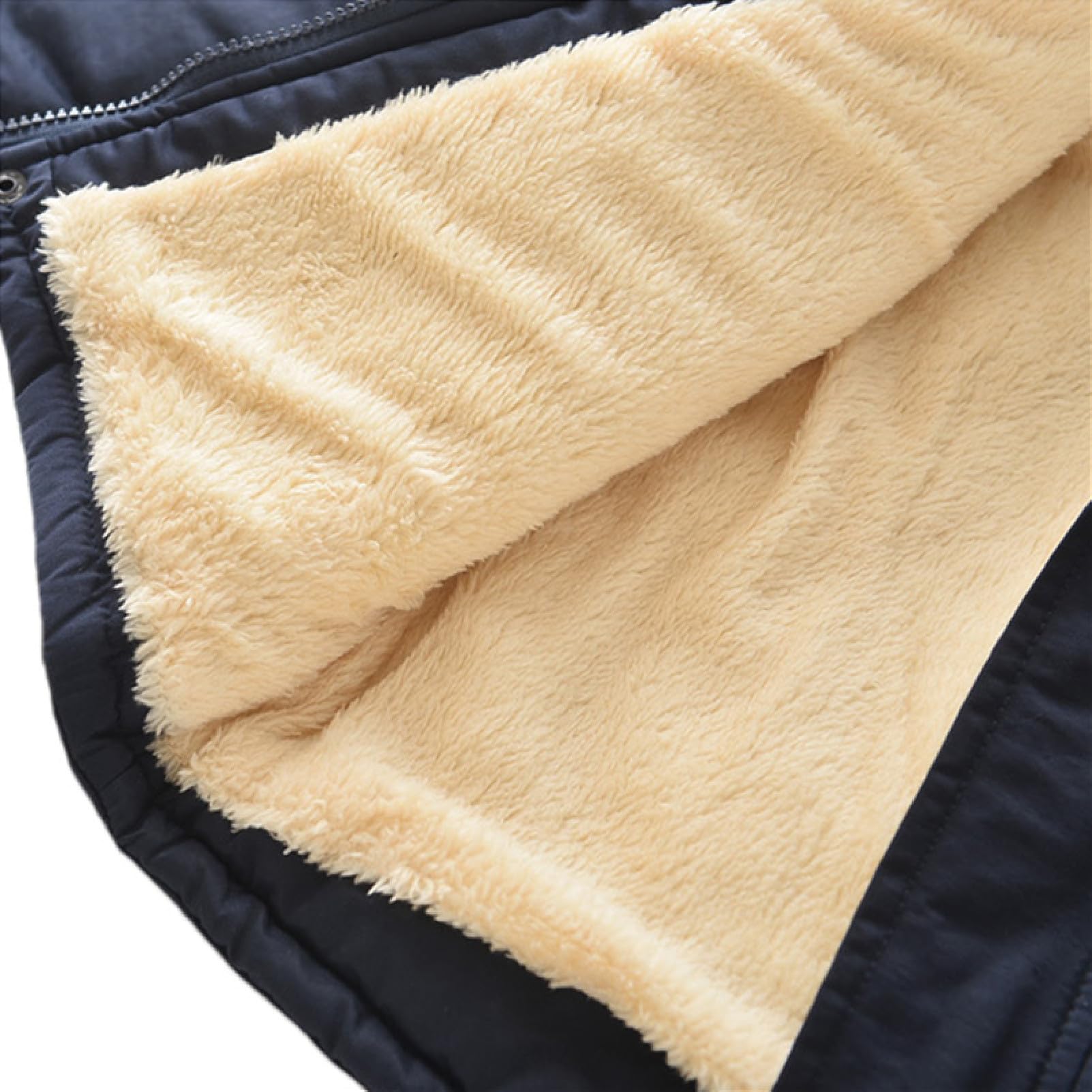 amropi Niño Invierno Chaqueta con Capucha Abrigos Forro Polar Parka Cálido Jacket por 3-11 años