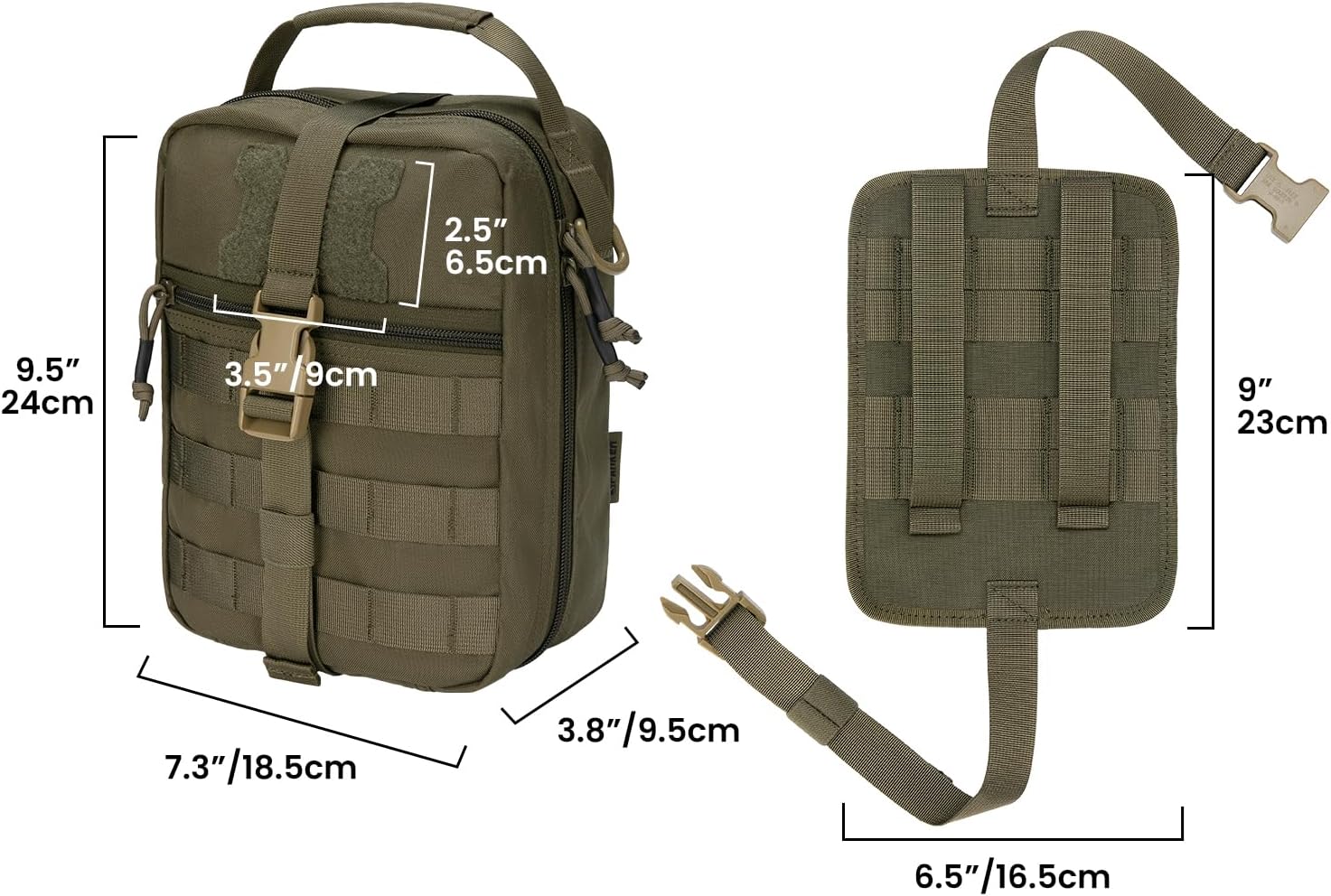 EXCELLENT ELITE SPANKER Rip Away Tactical Medical Pouch First Aid IFAK Pouch Utility EMT Pouch - Image 2