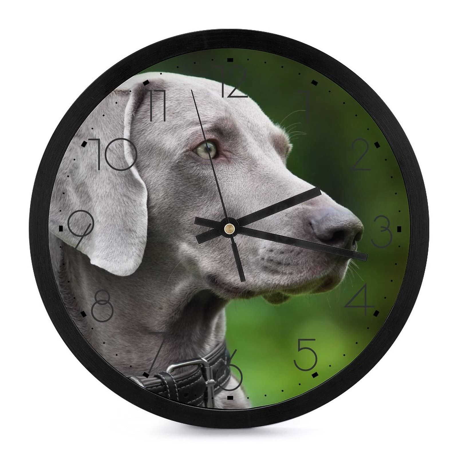 Horloge Labrador moderne 25.4cm, le cadeau idéal pour décorer maison et bureau