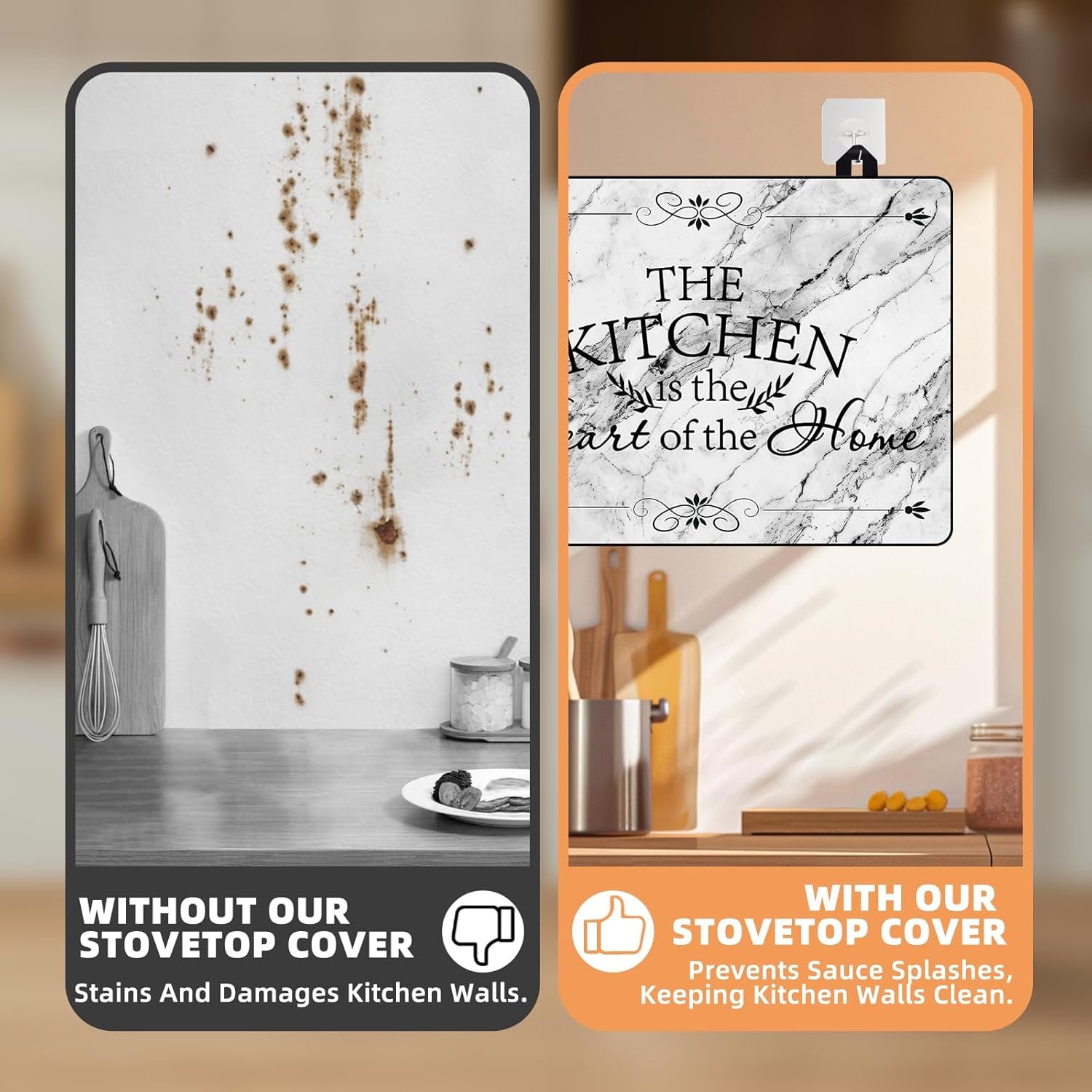 Stove Top Covers for Electric Stove, Foldable Heat Resistant Anti-scratch Glass Induction Cooktop Protector, Oven Cover, Dish Drying Mat, Range Cover, 28.5x20.5 inch, Extra Thick Rubber Mat