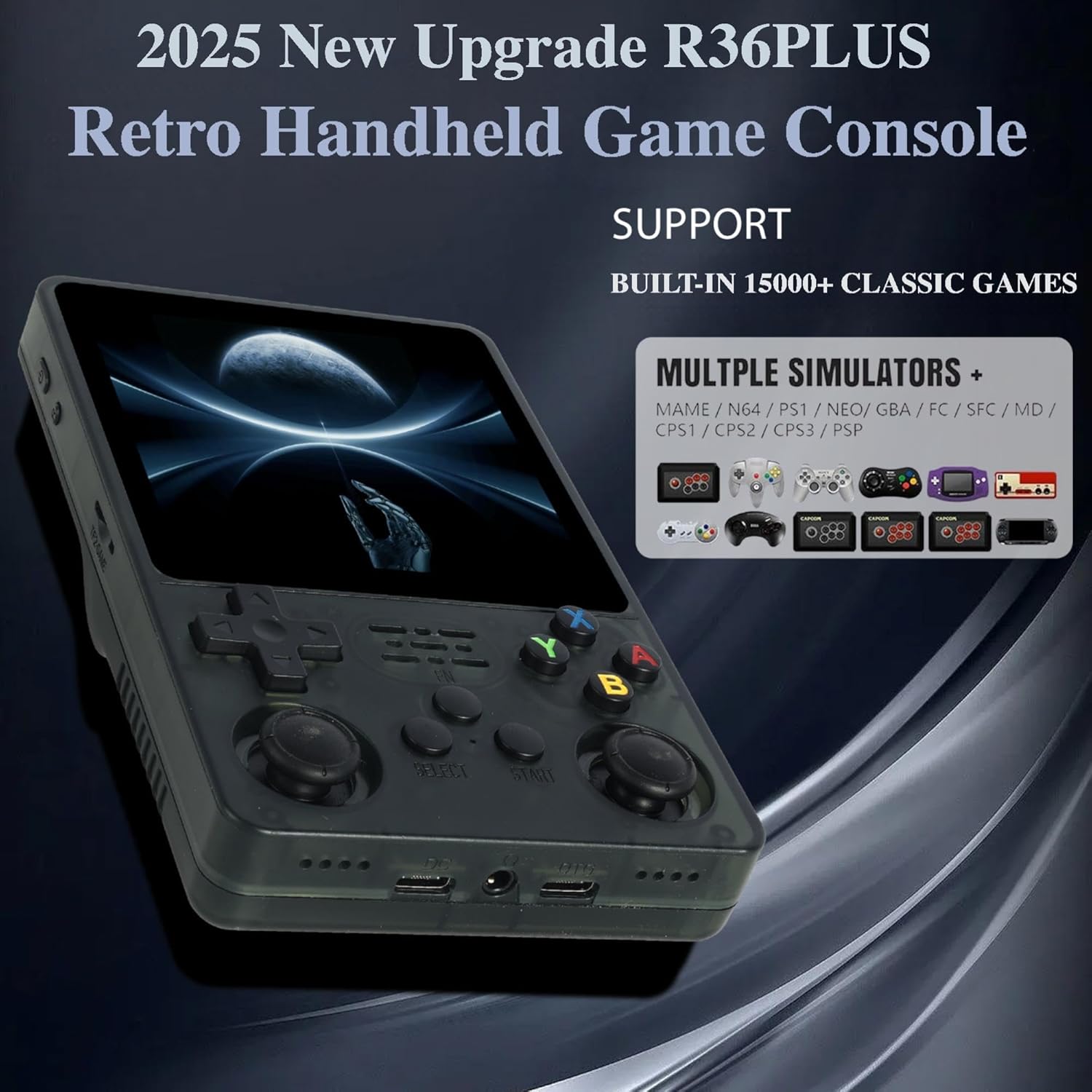 Ugonetend r36s plus supporting multiple emulators