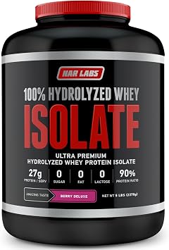 Hydrolyzed Whey Protein Isolate 5 lbs Berry Deluxe