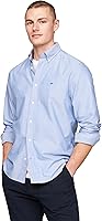 Tommy Hilfiger Men's Heritage Oxford Solid Long Sleeve Button-Down Shirt - 100% Cotton Regular Fit