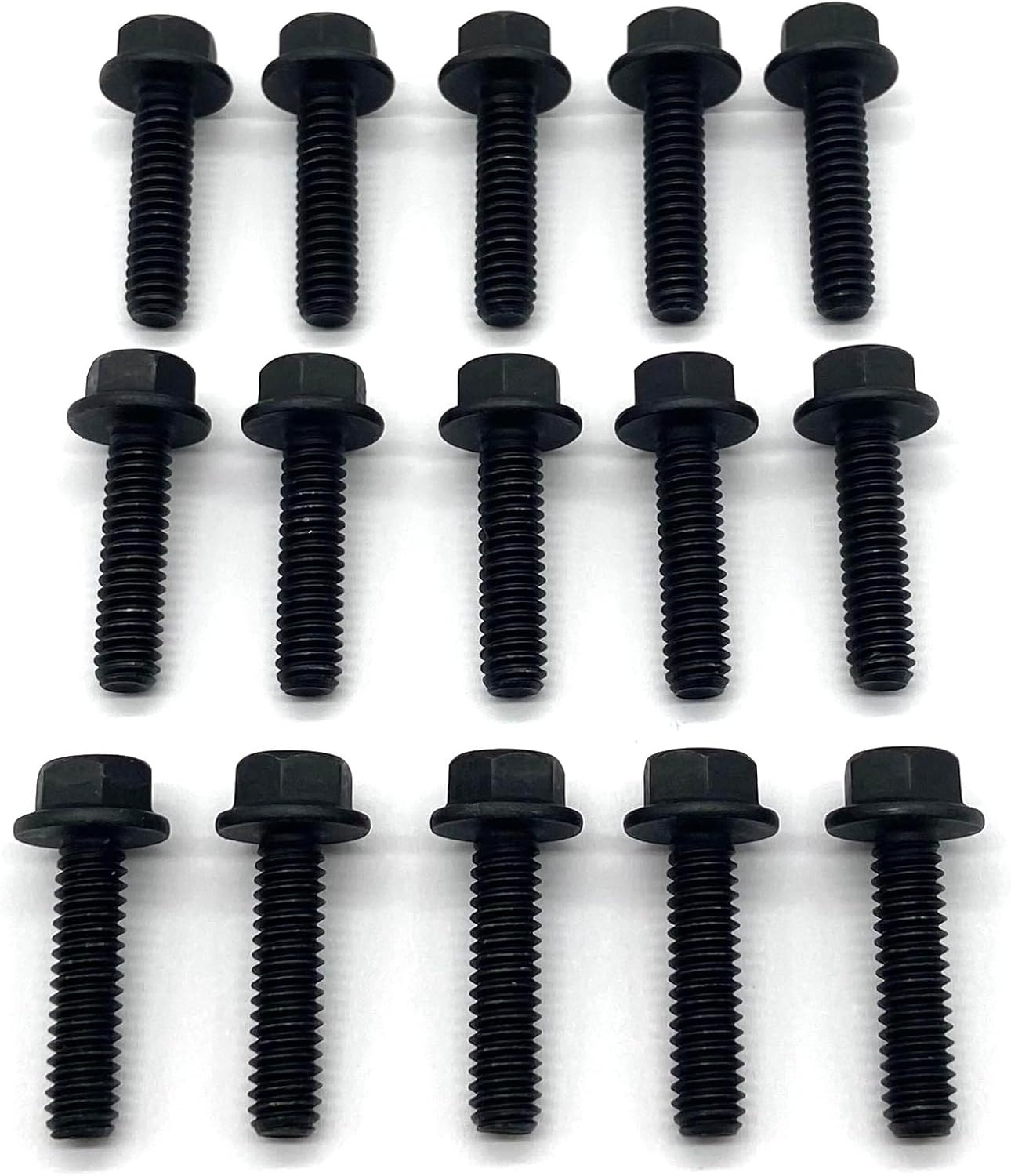 Region Offroad 4.0L 2.5L Valve Cover Bolts Compatible with Jeep YJ TJ XJ MJ ZJ WJ (Black)
