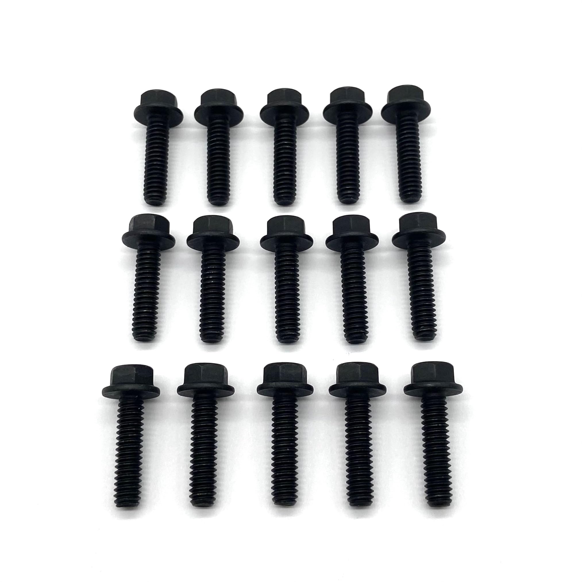 Region Offroad 4.0L 2.5L Boulons de couvercle de valve compatibles avec Jeep YJ TJ XJ MJ ZJ WJ (Noir)