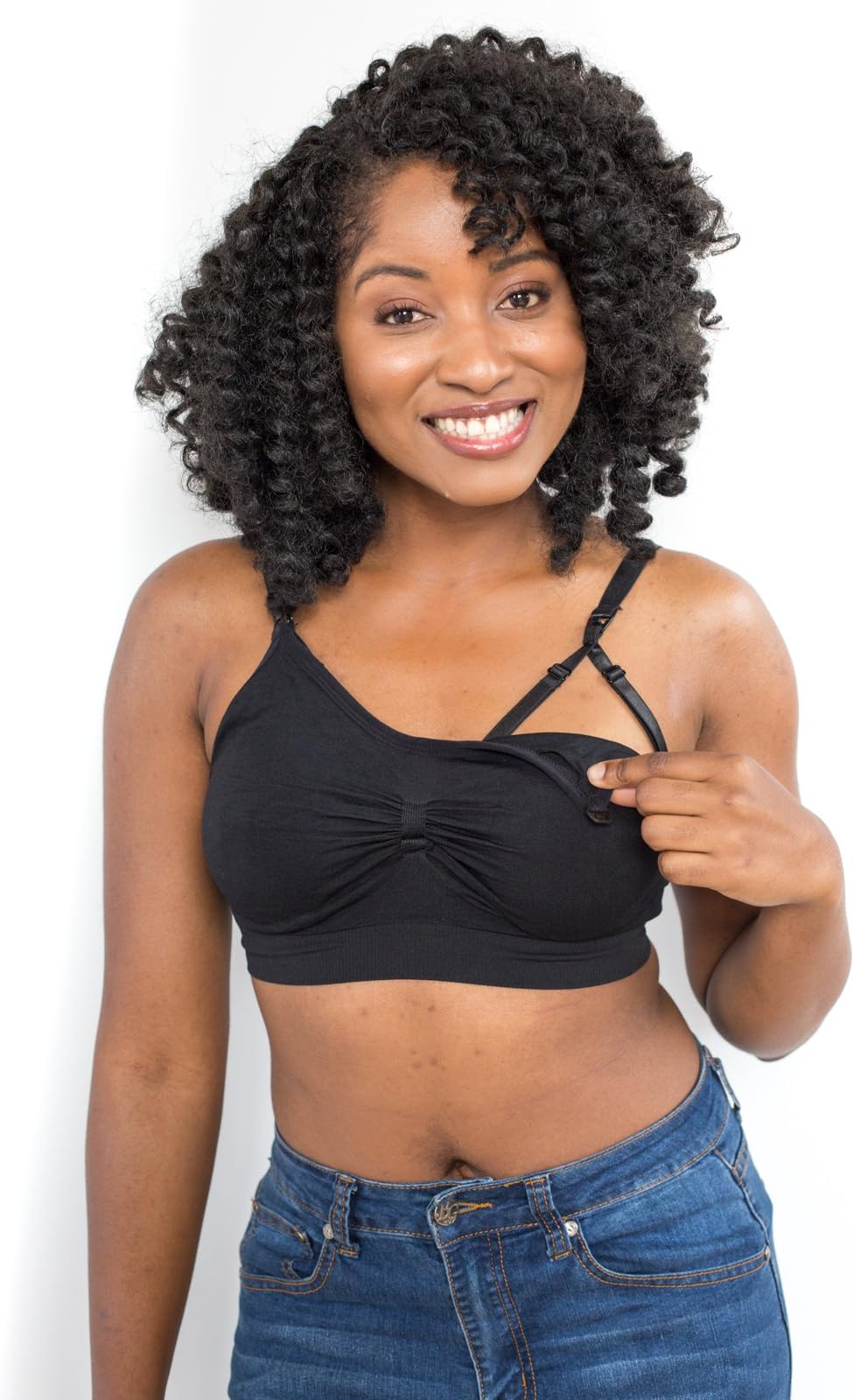 EverBeautyBra Hands Free Pumping and Nursing Bra Fits Medela Shields (XXL)
