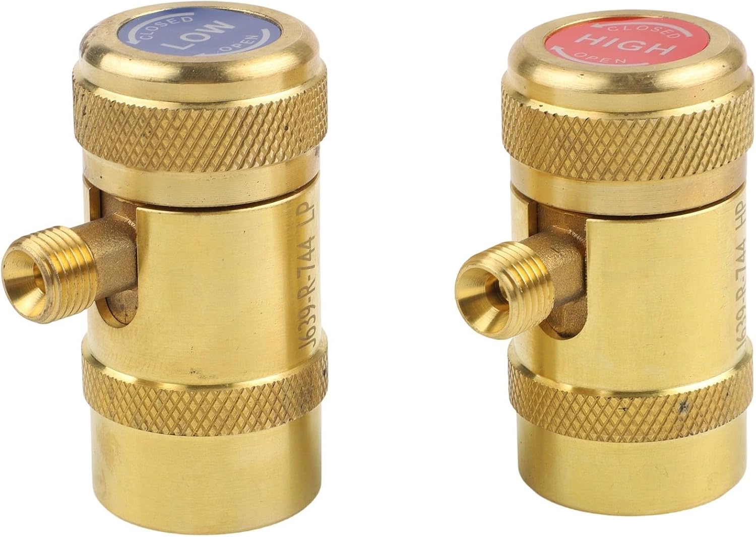 Car AC Adapter R744A With Adjustable Quick Release Connector Designed For Benz And Vehicles To Efficient Cooling