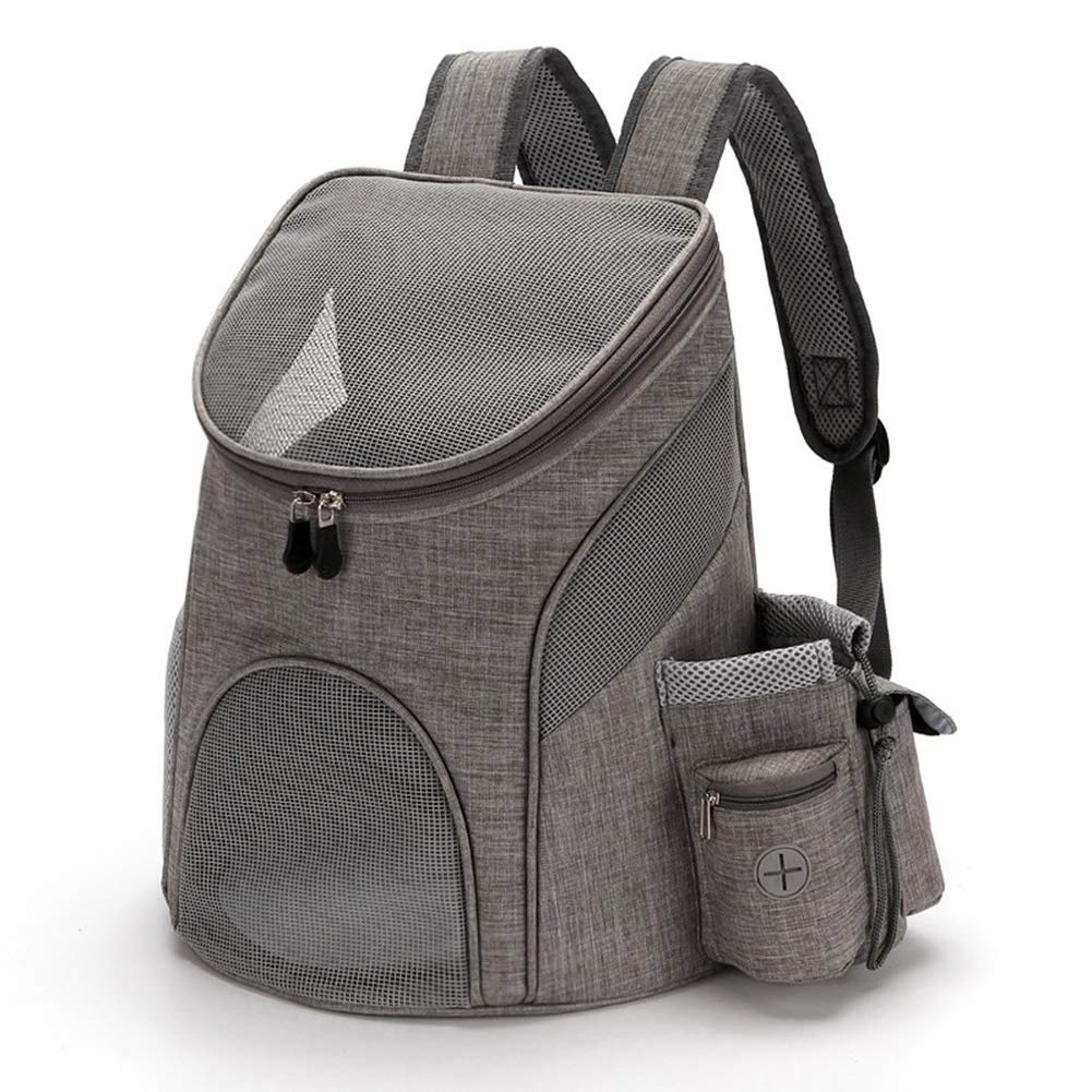 Mochilas para Perros, Bolsa de Viaje para Mascotas Gatos Portadora Portátil | Material: poliéster, soporte de hasta 3 kg, para caminar senderismo en bicicleta