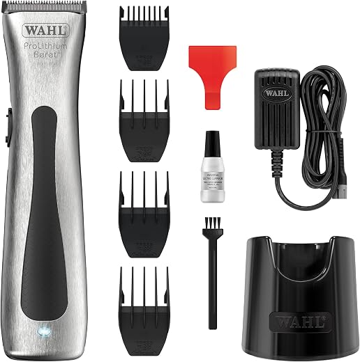 Wahl Professional Cord/Cordless 08841-724 Beret Trimmer; 0.4 mm Cutting length; 75 minutes run time; 6000 rpm; Lithium-ion...